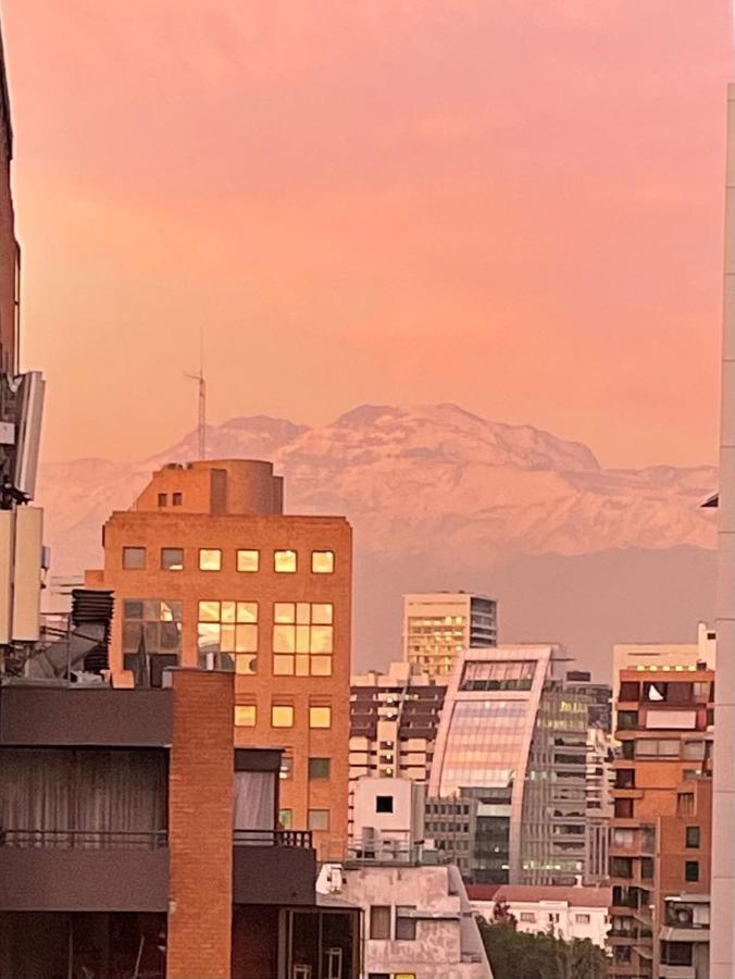 Apartament Condo Amueblado, Encomenderos 200 El Golf, Las Condes Santiago Con Vista Al Costanera Center المظهر الخارجي الصورة